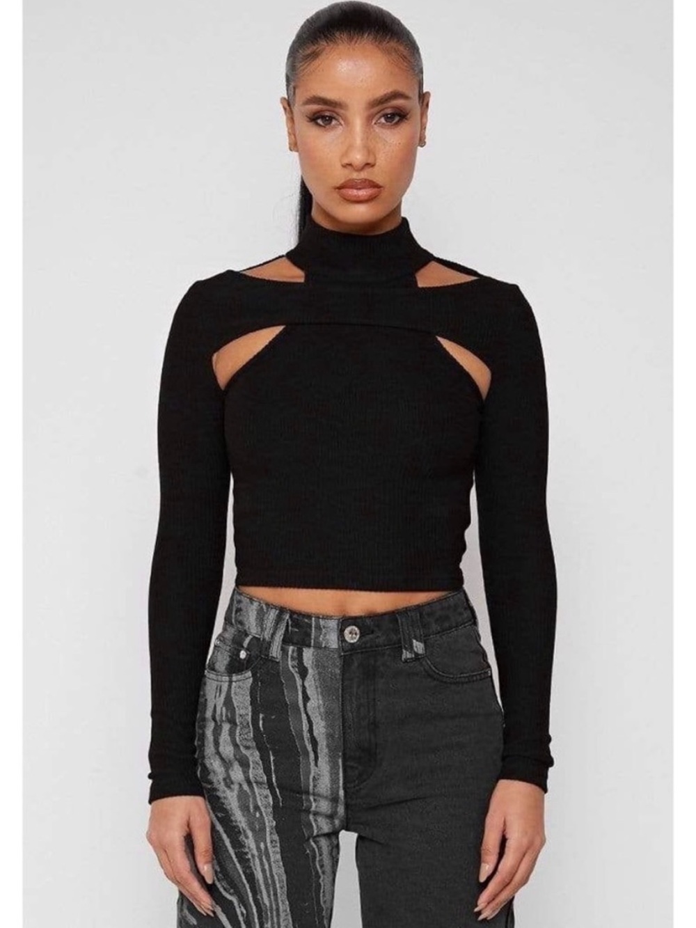Maniere De Voir Crop Top Size 12